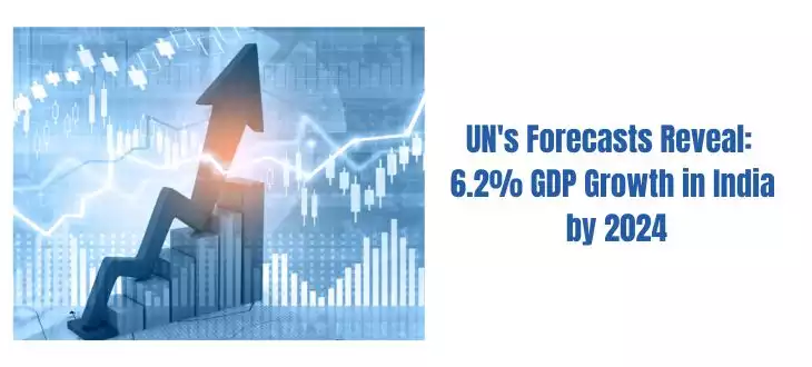 UN's Forecasts Reveal: 6.2% GDP Growth in India by 2024