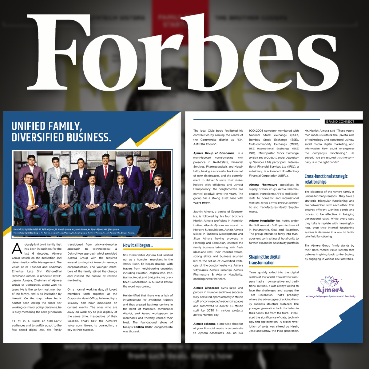 Unified Business Article Published in Forbes Magazine